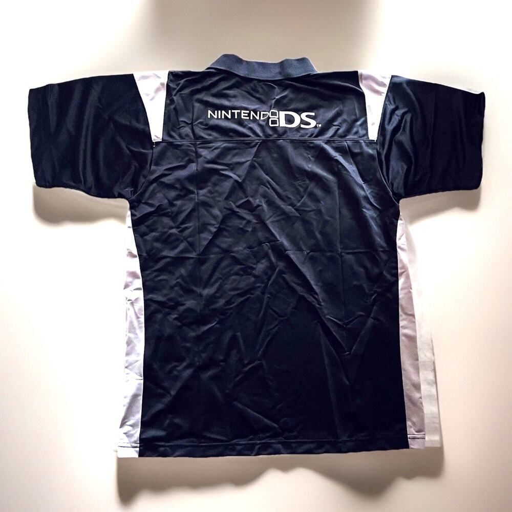 Vintage Nintendo DS Promo Polo Shirt Employee New Sz S